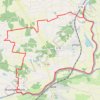 Trace GPS 22-DEC-18 17:13:20, itinéraire, parcours