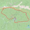 Trace GPS Vosges en Raquettes : Bussang, tour de la Tête des Allemands, itinéraire, parcours