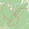 Trace GPS Rando Dent de Serret, itinéraire, parcours