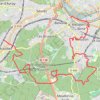 Trace GPS Les étangs de la forêt de Meudon, itinéraire, parcours