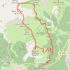 Trace GPS Mont Pépoiri de la Colmiane, itinéraire, parcours