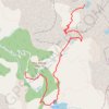 Trace GPS été 2019-J4-lac d'allos- lac du trou de l'aigle- refuge lac, itinéraire, parcours