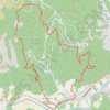 Trace GPS Du Poujol-sur-Orb à la crète de Coudière, itinéraire, parcours