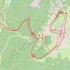 Trace GPS Tricotage à Chamechaude, itinéraire, parcours