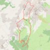Trace GPS Tour de l'aiguille de la Nova, itinéraire, parcours