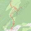 Trace GPS Mont Ouzon, itinéraire, parcours