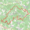 Trace GPS 2021-04-25 17:13:35, itinéraire, parcours