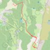 Trace GPS Gerbier Versant Ouest (Vercors), itinéraire, parcours