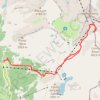 Trace GPS Corno del Camoscio, itinéraire, parcours
