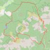 Trace GPS Randonnée Haut Languedoc - Le Montahut, itinéraire, parcours
