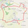 Trace GPS Les Roches du Diable ou Circuit du Lavoir - Miniac-sous-Bécherel, itinéraire, parcours