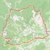 Trace GPS Vaux-en-Beaujolais, itinéraire, parcours