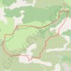 Trace GPS Traversée de la Montagne de Mare, itinéraire, parcours