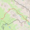 Trace GPS Rando lacs Oronaye et Roburent, itinéraire, parcours