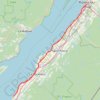 Trace GPS Saint-Jean-Port-Joli - Rivière-du-Loup, itinéraire, parcours