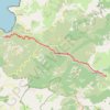 Trace GPS Galeria - Monte Estremo, itinéraire, parcours