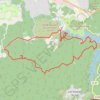 Trace GPS Le Lac de Saint-Cassien et le Haut-Serminer, itinéraire, parcours