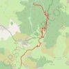 Trace GPS Randonnée en montagne au Col des Arcs au dessus de Bielle en Ossau, itinéraire, parcours