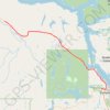 Trace GPS Campbell River - Sayward, itinéraire, parcours