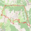 Trace GPS Col Granon Crete de Cristol Col de Buffère, itinéraire, parcours