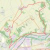 Trace GPS Boucle, Hérouville-en-Vexin, Ennery, Pontoise, au départ d'Auvers-sur-Oise, itinéraire, parcours