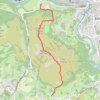 Trace GPS De la porte grotte de Massabielle à Ossen, itinéraire, parcours