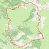 Trace GPS Dôme de Barrot, Au pays de la Roudoule, itinéraire, parcours