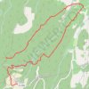 Trace GPS Chartreuse de Valbonne - La Broze, itinéraire, parcours