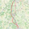 Trace GPS Marche Nancy Metz, itinéraire, parcours