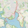 Trace GPS Randonnée à Vannes, itinéraire, parcours