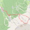 Trace GPS La Grande Moucherolle depuis Corrençon (Vercors), itinéraire, parcours