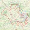 Trace GPS GRP de l'Audomarois - Saint-Omer, itinéraire, parcours