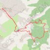 Trace GPS Col de la Forclaz depuis Plan Chevalier, itinéraire, parcours