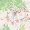 Trace GPS Crête des Etroits, Bécoin, Verdons et la Grande Rochette, itinéraire, parcours