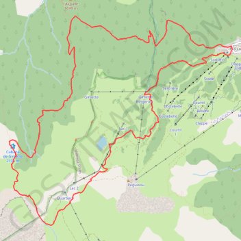 Trace GPS 09/14/2014 Uvernet-Fours, Provence-Alpes-Côte d'Azur, France, itinéraire, parcours