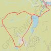 Trace GPS Y Garn, Llyn y Cwn, Twll Du (Devil's Kitchen) and Cwm Idwal, itinéraire, parcours