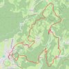 Trace GPS Une boucle dans les vignobles du Cerdon, itinéraire, parcours