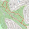 Trace GPS Bilberry Creek Ravine Loop, itinéraire, parcours