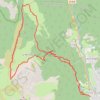 Trace GPS Crête du Mont Charvet, itinéraire, parcours