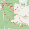 Trace GPS Rando dans la zone Natura des Houches - Gorges de la Diosaz, itinéraire, parcours