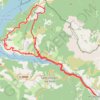 Trace GPS Balcons du Lac - Alpes de Haute-Provence, itinéraire, parcours
