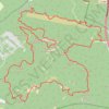 Trace GPS Fontainebleau - Arbonne - Les trois Pignons, itinéraire, parcours
