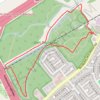 Trace GPS Promenade au parc de Laval, itinéraire, parcours