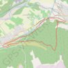 Trace GPS Les Mées - Malijai, itinéraire, parcours