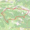 Trace GPS Le Rebenty - Pays de Sault, itinéraire, parcours