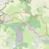 Trace GPS Le circuit de la Vallée du Marbre - Gussignies, itinéraire, parcours