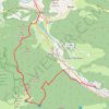 Trace GPS Tour Cagire-Burat etape 6, itinéraire, parcours