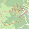 Trace GPS Sainte Foy - Conques, itinéraire, parcours