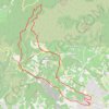 Trace GPS Bedoin - Le Gros Pata par la Combe Obscure - Les Ocres, itinéraire, parcours