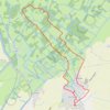 Trace GPS Saint-Hilaire la Palud, itinéraire, parcours
